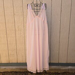 Delicates Cotton Long Slip Dress